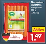 Würstchen von Eberswalder im aktuellen Netto Marken-Discount Prospekt
