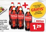 Aktuelles Coca-Cola Angebot bei Markant Nordwest in Detmold ab 1,29 €