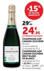 Champagne AOP Brut bio - CANARD-DUCHÊNE - Hyper U à Lens Champagne AOP Brut bio - CANARD-DUCHÊNE en promo chez Hyper U Lens à 24,95 €