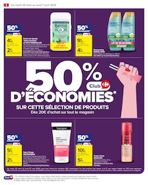 Offre Cosmétiques dans le catalogue Carrefour du moment à la page 6