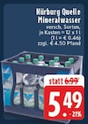 Aktuelles Nürburg Quelle Angebot bei E center in Duisburg ab 5,49 €