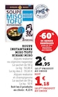 Soupe Instantanée Miso Tofu - Hikari Miso à 1,18 € dans le catalogue U Express