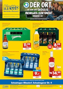 Aktueller Netto Marken-Discount Prospekt für Manhagen und Ungebung, Seiten zum blättern Netto Marken-Discount Prospekt DER ORT, AN DEM DU IMMER AUSGEZEICHNETE PREISE FINDEST. mit Seiten in Manhagen und Umgebung