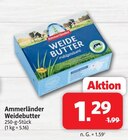 Weidebutter Angebote von Ammeländer bei Markant Nordwest Lemgo für 1,29 €
