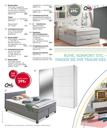 Schlafzimmer im Möbel Martin Prospekt "Preiswerter. Schneller. Wohnen" mit 16 Seiten (Mainz)