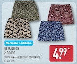 Shorts von UP2FASHION für 4,99 € bei ALDI Nord im Angebot Shorts von UP2FASHION im aktuellen ALDI Nord Prospekt