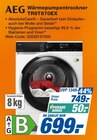 Wärmepumpentrockner TR8T870EX Angebote von AEG bei expert Wolfsburg für 699,00 €