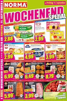 Joghurt im aktuellen Norma Prospekt (Ingolstadt) Joghurt im Norma Prospekt "Mehr fĂĽrs Geld" mit 27 Seiten (Ingolstadt)