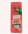 Café moulu pur arabica Mexique - NATURALIA - Naturalia Café moulu pur arabica Mexique - NATURALIA à 6,29 € dans le catalogue Naturalia