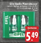 Mineralwasser im Angebot bei EDEKA in Hürth Mineralwasser Angebote von Eifel Quelle bei EDEKA Hürth für 5,49 €