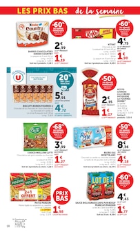 Promotion Viennoiserie dans le prospectus Super U, valable du 24/03/2026 au 06/04/2026 Promo Viennoiserie dans le catalogue Super U du moment à la page 18
