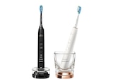Sonicare HX9914/57 DiamondClean 9000 Doppelpack Elektrische Zahnbürste Schwarz/Rose Gold, Reinigungstechnologie: Schalltechnologie Angebote von PHILIPS bei MediaMarkt Saturn Aalen für 199,00 €
