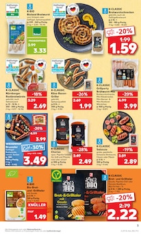 Bratwurst im Kaufland Prospekt "RICHTIG GRILLEN - RICHTIG GÜNSTIG" mit 8 Seiten (Hannover)