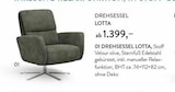 Polstermöbel Fischer Heilbronn - DREHSESSEL LOTTA Angebot im Prospekt DREHSESSEL LOTTA bei Polstermöbel Fischer im Heilbronn Prospekt für 1.399,00 €
