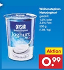 Naturjoghurt Angebote von Weihenstephan bei Netto Marken-Discount Pirna für 0,99 €