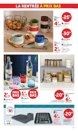 Prix et réduction Gobelet dans le prospectus Super U en cours Offre Gobelet dans le catalogue Super U du moment à la page 17