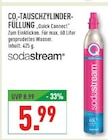 CO2-TAUSCHZYLINDER-FÜLLUNG „Quick Connect“ Angebote von sodastream bei Marktkauf Warendorf für 5,99 €
