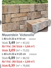 Mauerstein 'Victorville' im aktuellen BAUHAUS Prospekt