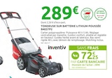 Promo Tondeuse sur batterie lithium poussée b4037p2 à 289,00 € dans le catalogue Mr. Bricolage à La Ciotat