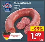 Knoblauchsalami im aktuellen Prospekt bei Netto Marken-Discount in Monheim