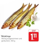 Bücklinge bei E center im Weissach Prospekt für 1,11 €