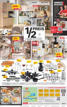 Kühlschrank im aktuellen Höffner Prospekt (Cottbus) Kühlschrank im Höffner Prospekt "154 JAHRE POLSTER POWER" mit 4 Seiten (Cottbus)