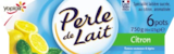 Perle de Lait citron - Yoplait en promo chez Lidl Perle de Lait citron - Yoplait dans le catalogue Lidl