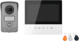 Visiophone couleur filaire ip55 en promo chez Brico Dépôt Visiophone couleur filaire ip55 dans le catalogue Brico Dépôt