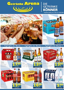 Veltins im aktuellen Getränke Arena Prospekt (Essen) Veltins im Getränke Arena Prospekt "DIE GETRÄNKEKÖNNER" mit 4 Seiten (Essen)