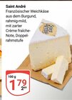 Französischer Weichkäse von Saint André für 1,79 € bei GLOBUS im Angebot Französischer Weichkäse von Saint André im aktuellen GLOBUS Prospekt