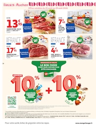 Prix et réduction Oeuf dans le prospectus Auchan Hypermarché en cours Offre Oeuf dans le catalogue Auchan Hypermarché du moment à la page 26