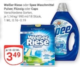 Aktuelles Weißer Riese Waschmittel Angebot bei GLOBUS in Duisburg ab 3,49 €