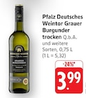 EDEKA - Grauer Burgunder trocken Angebot im Prospekt Grauer Burgunder trocken bei EDEKA im Prospekt "" für 3,99 €
