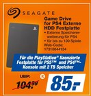 Game Drive for PS4 Externe HDD Festplatte Angebote von Seagate bei expert Borken für 85,00 €