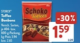 Toffee Bonbons von Storck für 1,59 € bei ALDI SÜD im Angebot Toffee Bonbons von Storck im aktuellen ALDI SÜD Prospekt