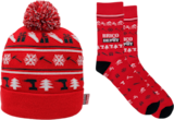Promo Lot bonnet et chaussettes noël à 8,99 € dans le catalogue Brico Dépôt à Franconville