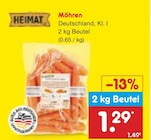 Netto Marken-Discount Meinersen - Möhren Angebot im Prospekt Möhren bei Netto Marken-Discount im Meinersen Prospekt für 1,29 €