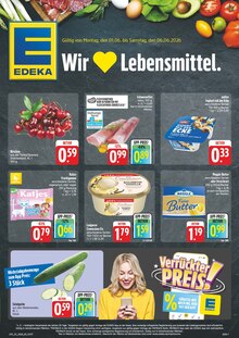 Schweinefleisch im aktuellen EDEKA Prospekt (Jena) Schweinefleisch im EDEKA Prospekt "Aktuelle Angebote" mit 8 Seiten (Jena)