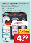 Sport Mineralwasser im Angebot bei Netto Marken-Discount in Singen Sport Mineralwasser Angebote von Ensinger bei Netto Marken-Discount Singen für 4,99 €