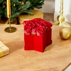 Boîte à chapeau étoile avec 12 roses en promo chez Carrefour Montreuil à 16,99 €