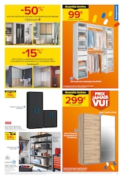 Prix et réduction Penderie dans le prospectus Castorama en cours Offre Penderie dans le catalogue Castorama du moment à la page 9