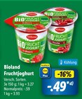 Bioland Fruchtjoghurt Erdbeere von Milbona im aktuellen Lidl Prospekt