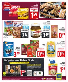 Nutella im aktuellen EDEKA Prospekt (Freising) Nutella im EDEKA Prospekt "SPAREN IST APP SACHE" mit 28 Seiten (Freising)