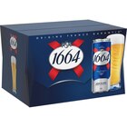 Bière blonde - 1664 - Carrefour Market à Courbevoie Bière blonde - 1664 en promo chez Carrefour Market Courbevoie à 10,65 €