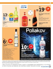 Vodka Angebote im Prospekt "E.Leclerc" von E.Leclerc auf Seite 39