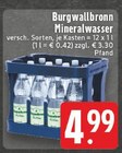 Aktuelles Mineralwasser Angebot bei E center in Duisburg ab 4,99 €