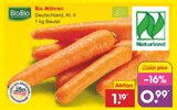 Bio Möhren im Angebot bei Netto Marken-Discount in Pirmasens Bio Möhren Angebote von BioBio bei Netto Marken-Discount Pirmasens für 0,99 €