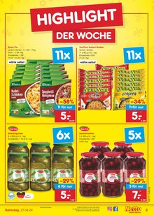 Gewürzgurken im Netto Marken-Discount Prospekt "Aktuelle Angebote" mit 51 Seiten (Stuttgart)