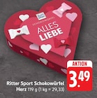 Schokowürfel Herz bei EDEKA im Waldshut-Tiengen Prospekt für 3,49 €