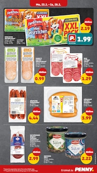 Fleisch im Penny Prospekt "Wer günstig will, muss Penny." mit 47 Seiten (Würzburg)